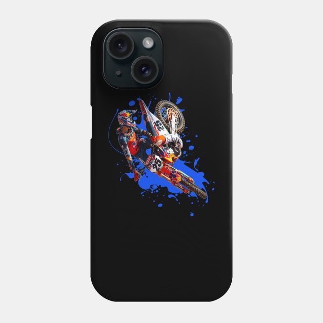 Marvin Musquin Motocross Phone Case by lavonneroberson