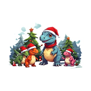 Festive Dino Wonderland T-Shirt