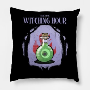Witching Hour Halloween Gifts Pillow
