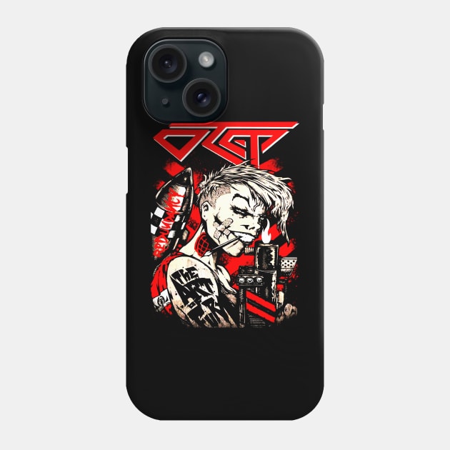 The-OTEP band Phone Case by Lula Pencil Art