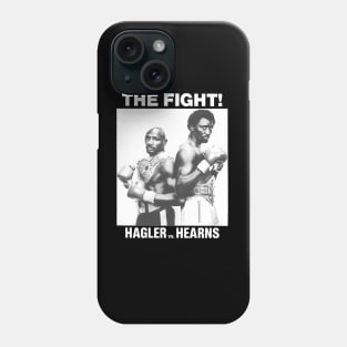 Hagler - Hearns BW Phone Case