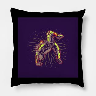 astronaut-exercises-with-somersault-poses-yoga-illustration Pillow