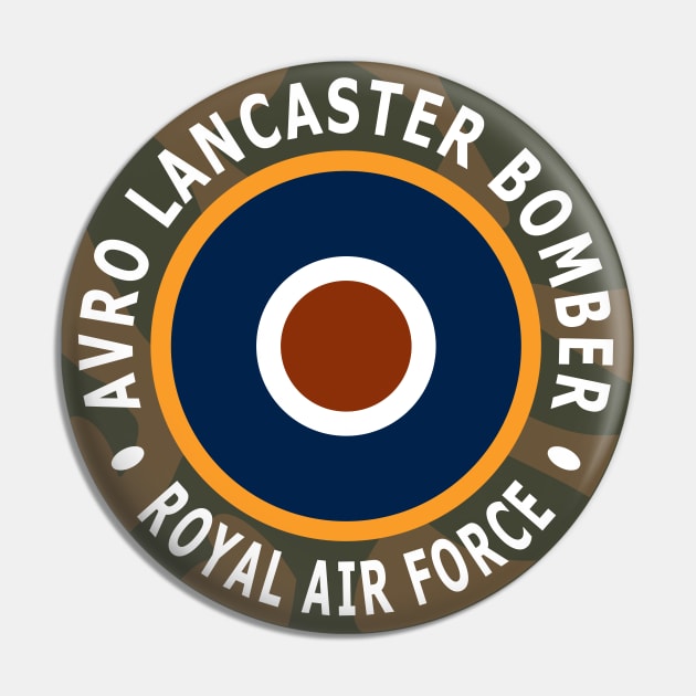 Avro Lancaster Bomber Pin by Lyvershop