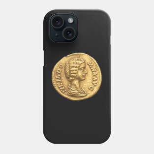 Julia Domna Gold Aureus coin Phone Case