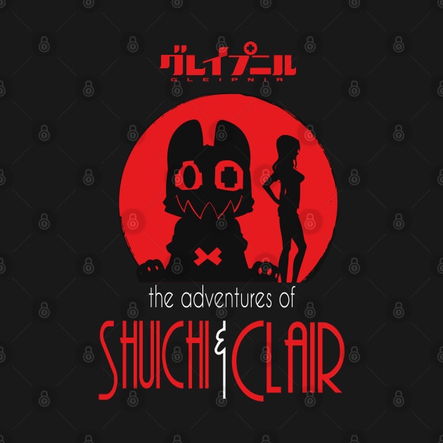 GLEIPNIR: THE ADVENTURES OF SUICHI & CLAIR (BLACK) by FunGangStore