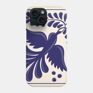 Flying Dove Talavera Tile by Akbaly Phone Case