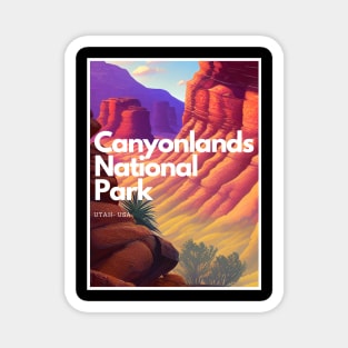 Canyonlands National Park hike Utah United States Magnet