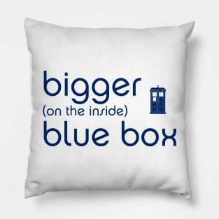 Bigger on the inside - TARDIS - department store design Pillow