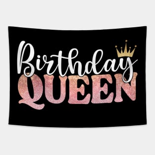 Birthday Queen Crowned Tapestry