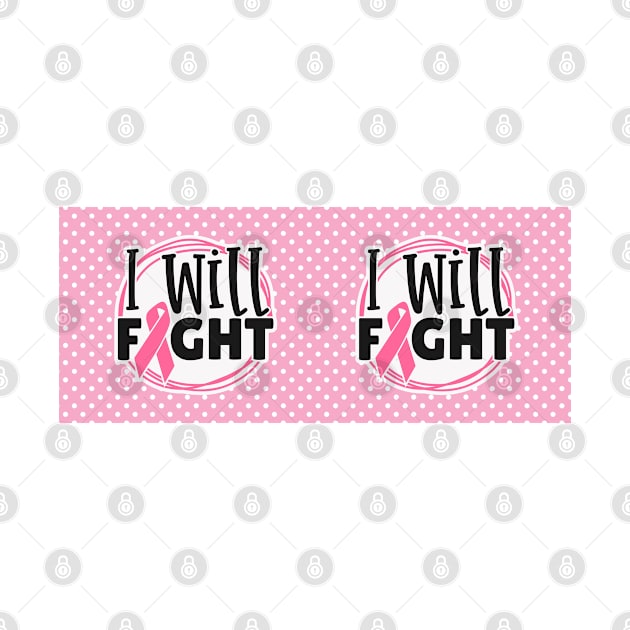 Cancer Awareness - I will FIGHT by Peter the T-Shirt Dude