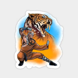 Shaolin Tiger Magnet