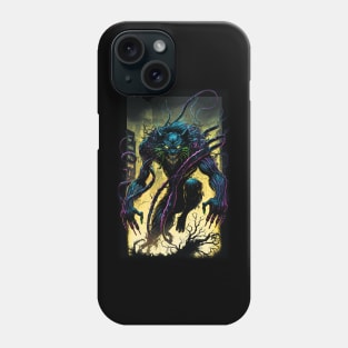 Displacer Beast D&D Monster Graffiti Phone Case