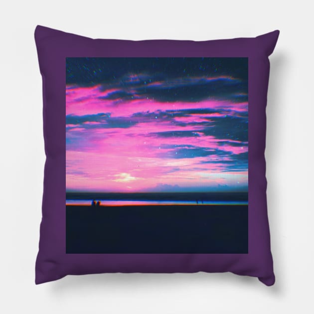 Dream Big Pillow by lofi_retrowave