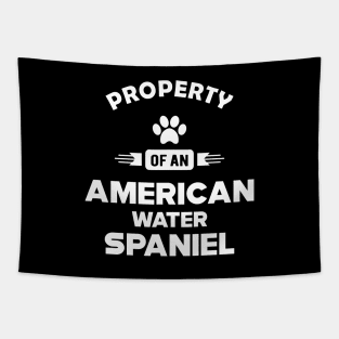 american water spaniel - Property of an american water spaniel Tapestry