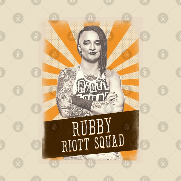 Vintage Aesthetic Rubby Riott Squad by SkulRose