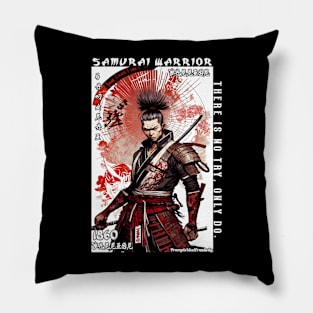 Samurai Warrior Pillow