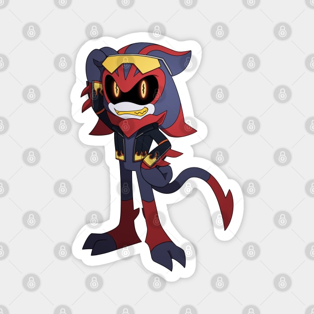 Flame Eclipse Magnet by Firestorm Fox
