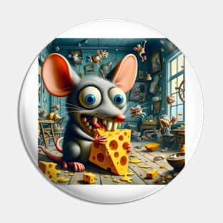 Man or Mouse, Say Cheese! Pin