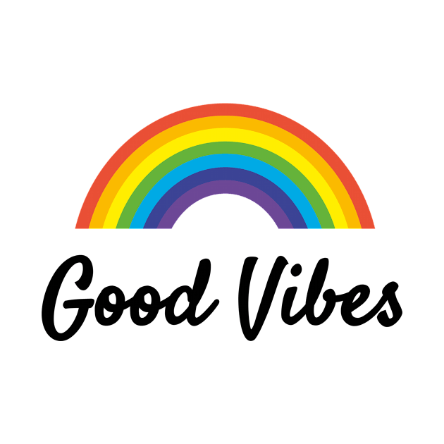 Good vibes rainbow happy gifts mugs shirts by gillys