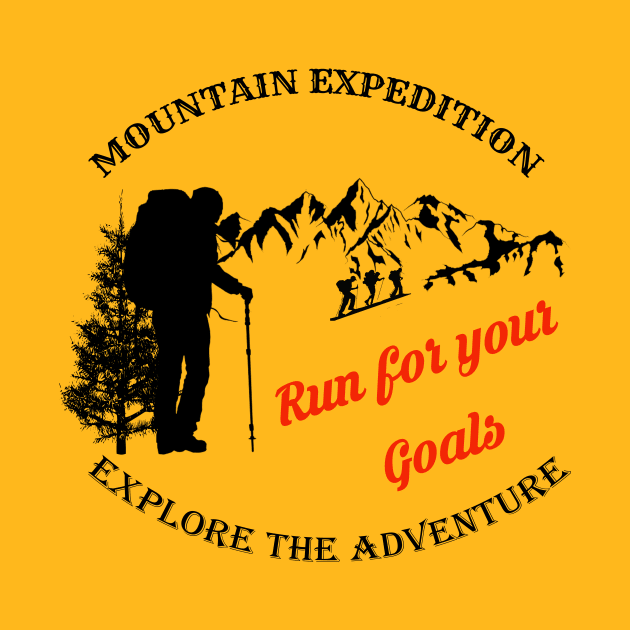 mountains expedition - run for your goals by The Bombay Brands Pvt Ltd