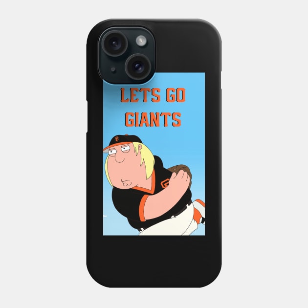Lets Go Giants Phone Case by SFGiantsFanMade