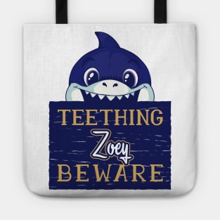 Zoey - Funny Kids Shark - Personalized Gift Idea - Bambini Tote