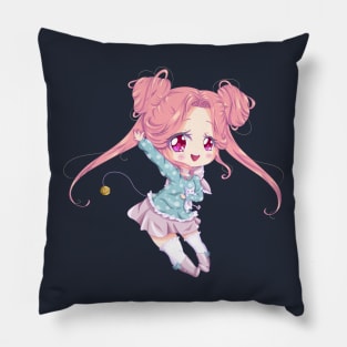 Chibi Kitty Lover! Pillow