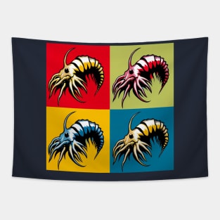 Pop Amphipod Sponge Art - Cool Underwater Tapestry