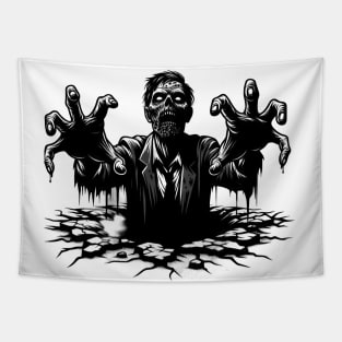 Zombie Nightmare Tapestry