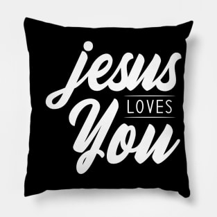 Jesus Loves You Pillow