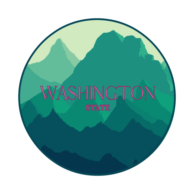 Washington State Mountains by BloomingDiaries