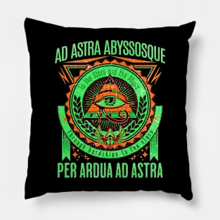 ad astra abyssosque Pillow