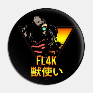 Retro FL4K! Pin