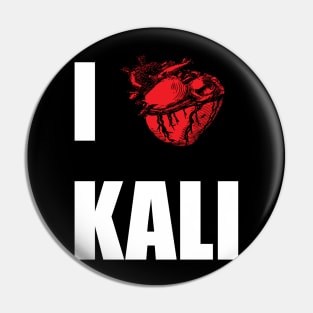 I Love Kali Pin