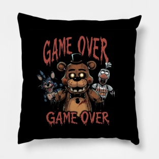 Five Nights At Freddy's Game Over Pillow