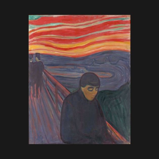 Despair by Edvard Munch by MurellosArt