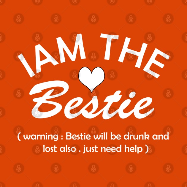 If Lost Or Drunk Return To Bestie, I'm The Bestie, Best Friends Shirt, Couple Matching, Drinking products by OsOsgermany