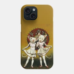 Vintage Theatrical Mice Phone Case