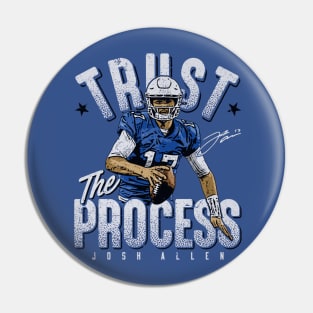 Josh Allen Buffalo Trust The Process Pin