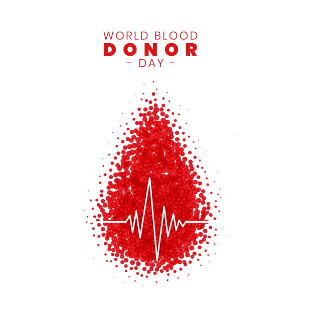 Blood Donor Day by Art by Awais Khan