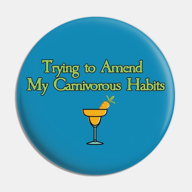 Carnivorous Habits Pin by Glimpse of Gold