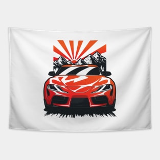 Red Supra MKV MK5 JDM Tapestry