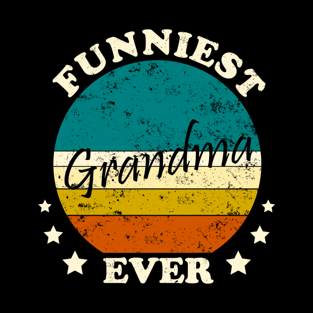 Funniest grandma ever vintage gift for grandma vintage lover by Inyourdesigns