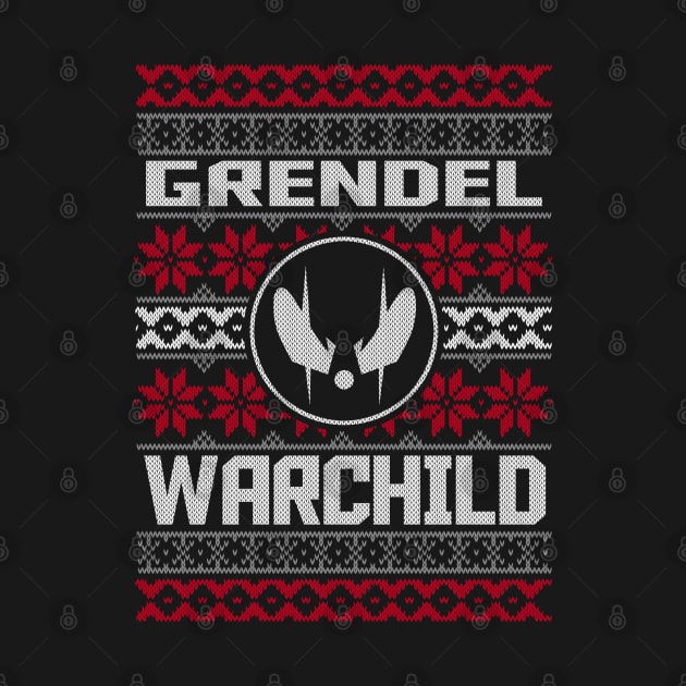 Ugly Christmas Sweater - Grendel by KERZILLA