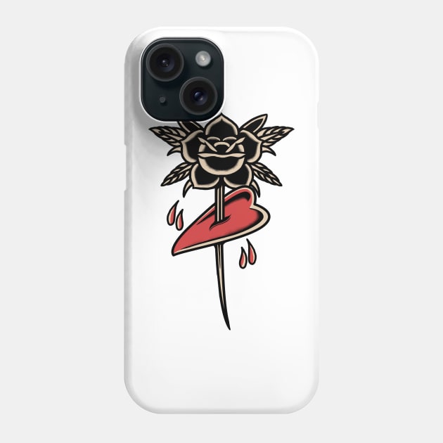 Hurt Heart Phone Case by Vinch Design