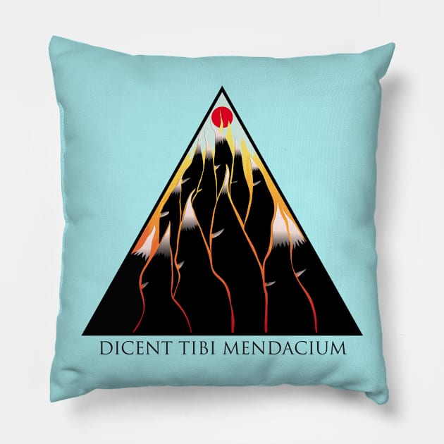 The Pyramid Pillow by SpitComet