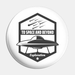 space exploration Pin