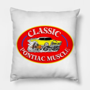 Classic Pontiac Muscle Pillow