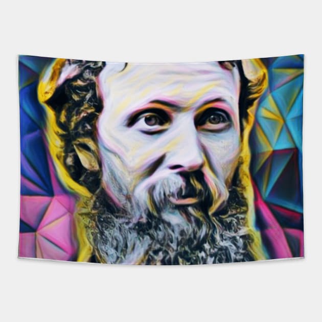 John Muir Portrait | John Muir artwork 3 Tapestry by JustLit