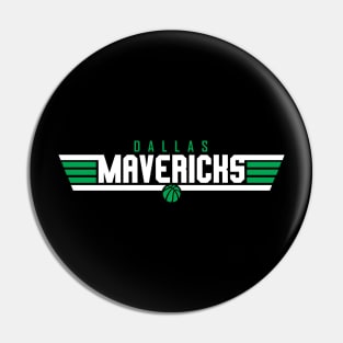 Top Gun Dallas Maverics Pin